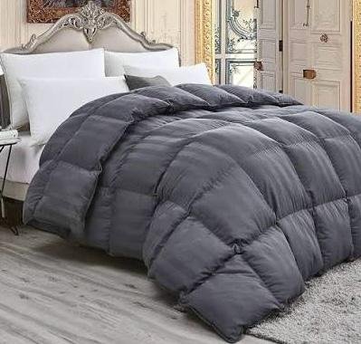 Down comforter bedding